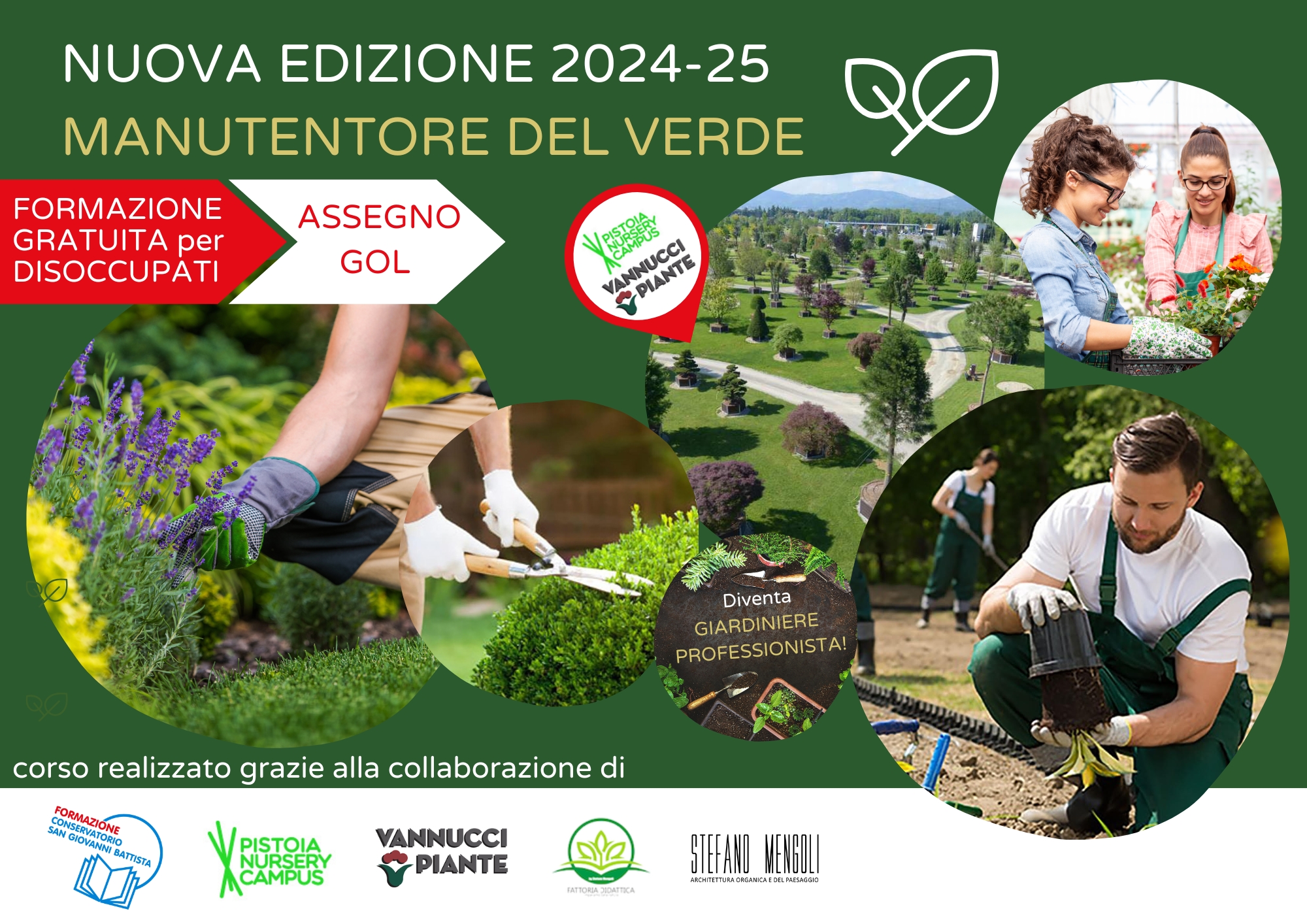 corso manutentore del verde gratuito