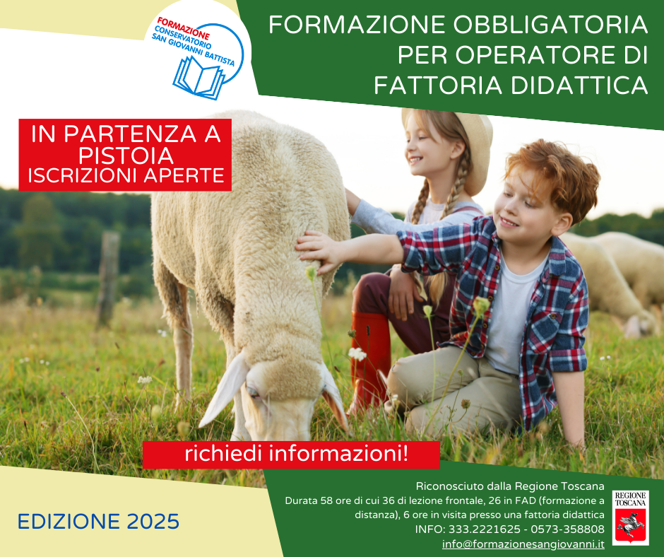 operatore di fattoria didattica